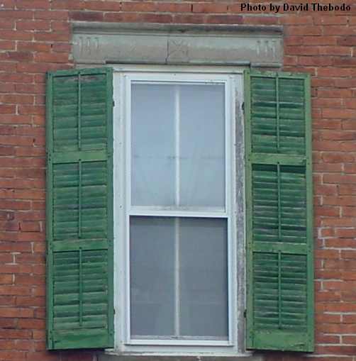 Header detail, George A. Wells House