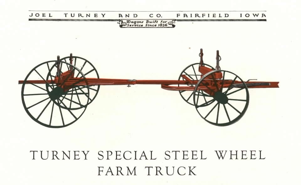 Turney Special Steel Wheel Farm Truck