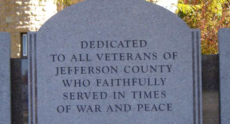 Jefferson County Veteran's Monument